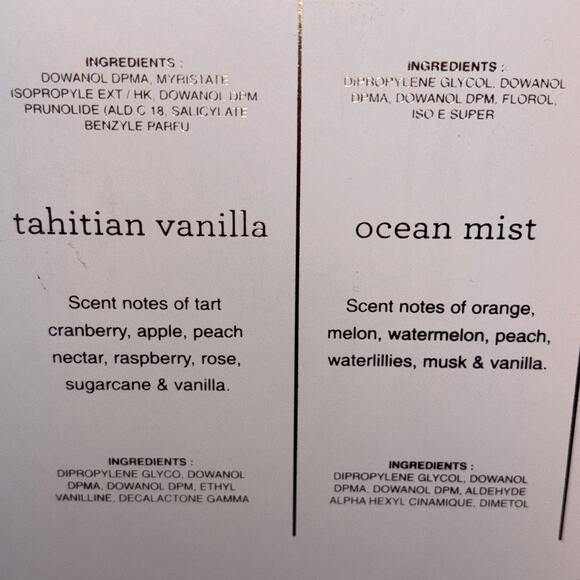 Sand + Fog Fragrance Diffuser Oils California Beach House Clean Waves Set Of 8 - Picture 9 of 10